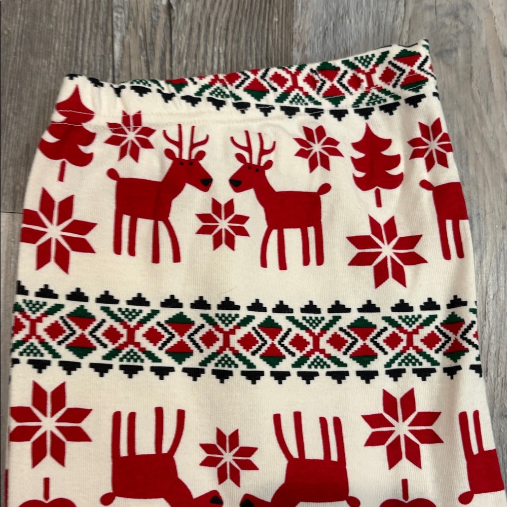 NWOT- Adult Holiday Long John PJ Pants in Dear Deer - Picture 4 of 8